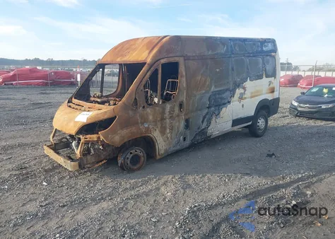 2023 Ram Promaster 2500 from USA, damaged, VIN 3C6LRVDG6PE598420